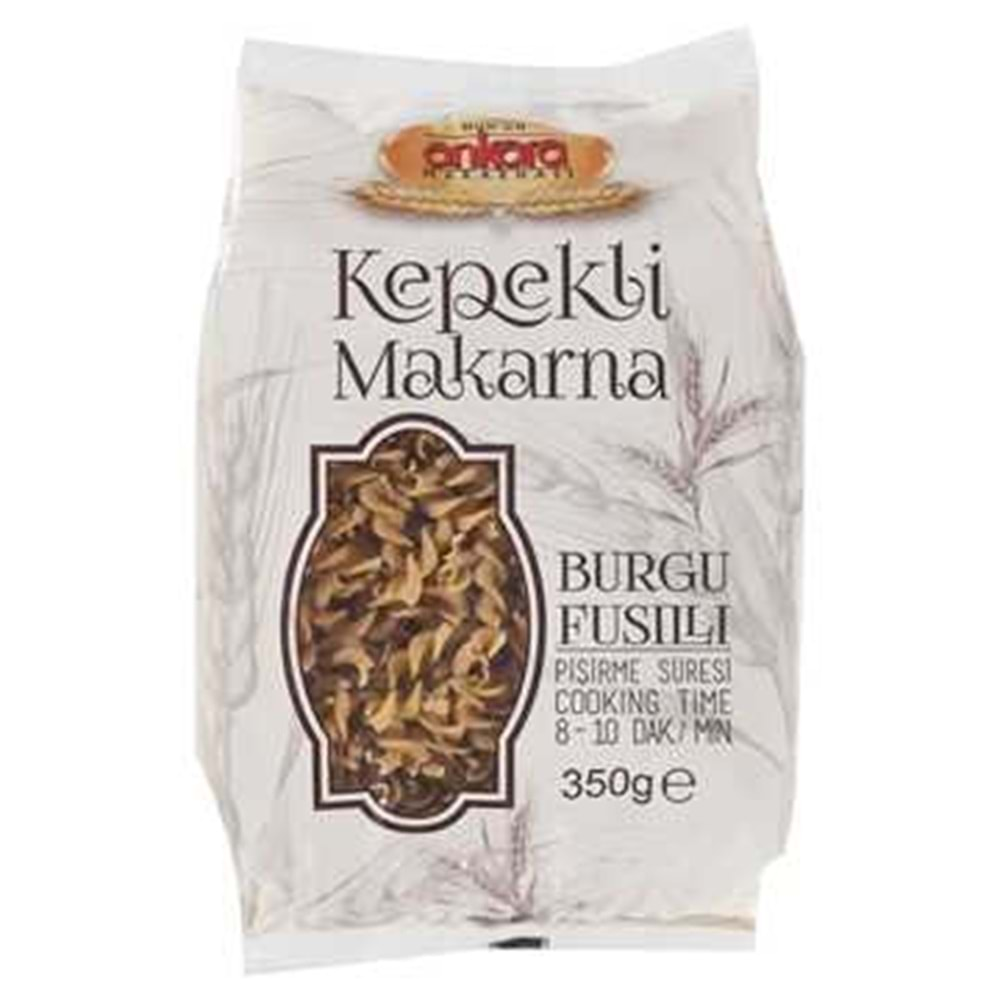 Ankara Makarna Kepekli Burgu 350 Gr