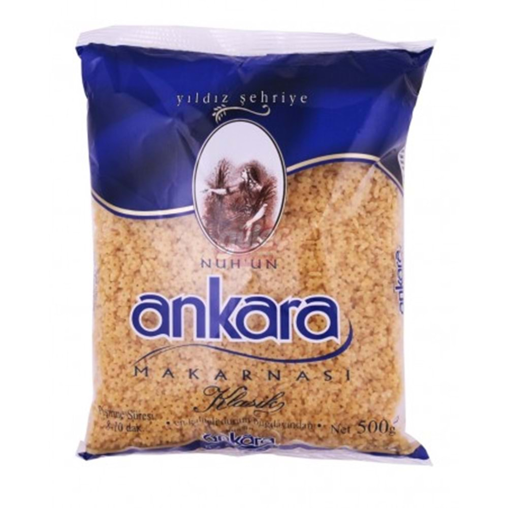 Ankara Makarna Vitaminli Yıldız 500 Gr