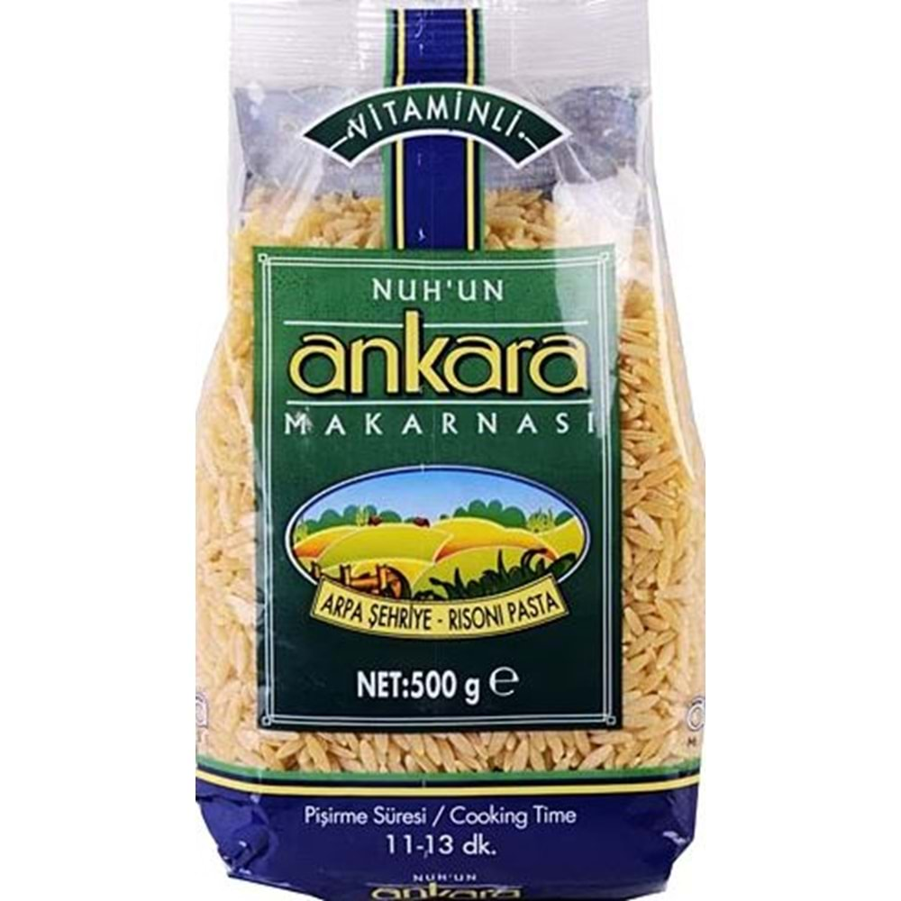 Ankara Makarna Vitaminli Arpa Şehriye 500 Gr