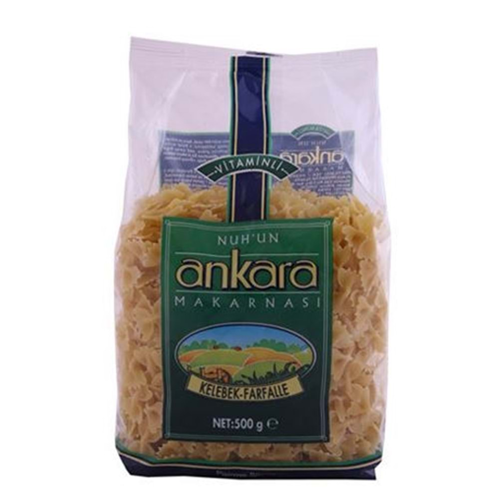 Ankara Makarna Vitaminli Kelebek 500 Gr