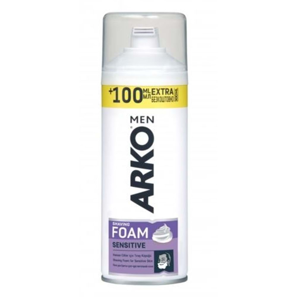 Arko Men Tıraş Köpüğü Sensitive 300 Ml