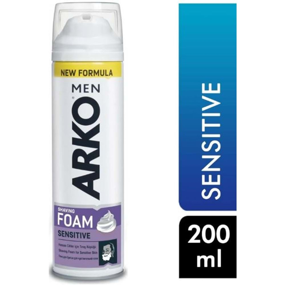 Arko Men Tıraş Köpüğü 200 Ml Sensitive