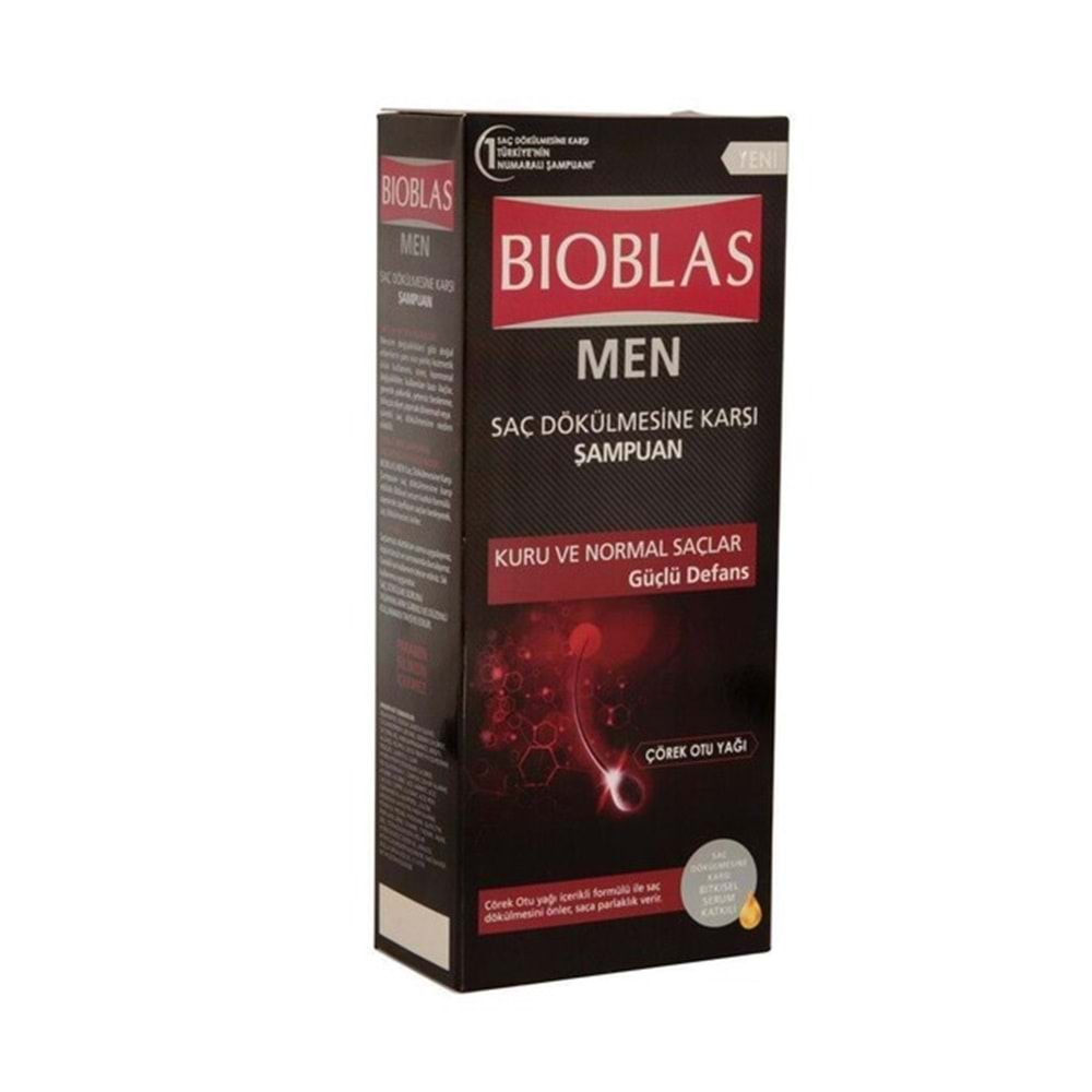 Bioblas Men Kuru ve Normal Saçlar İçin 400 Ml