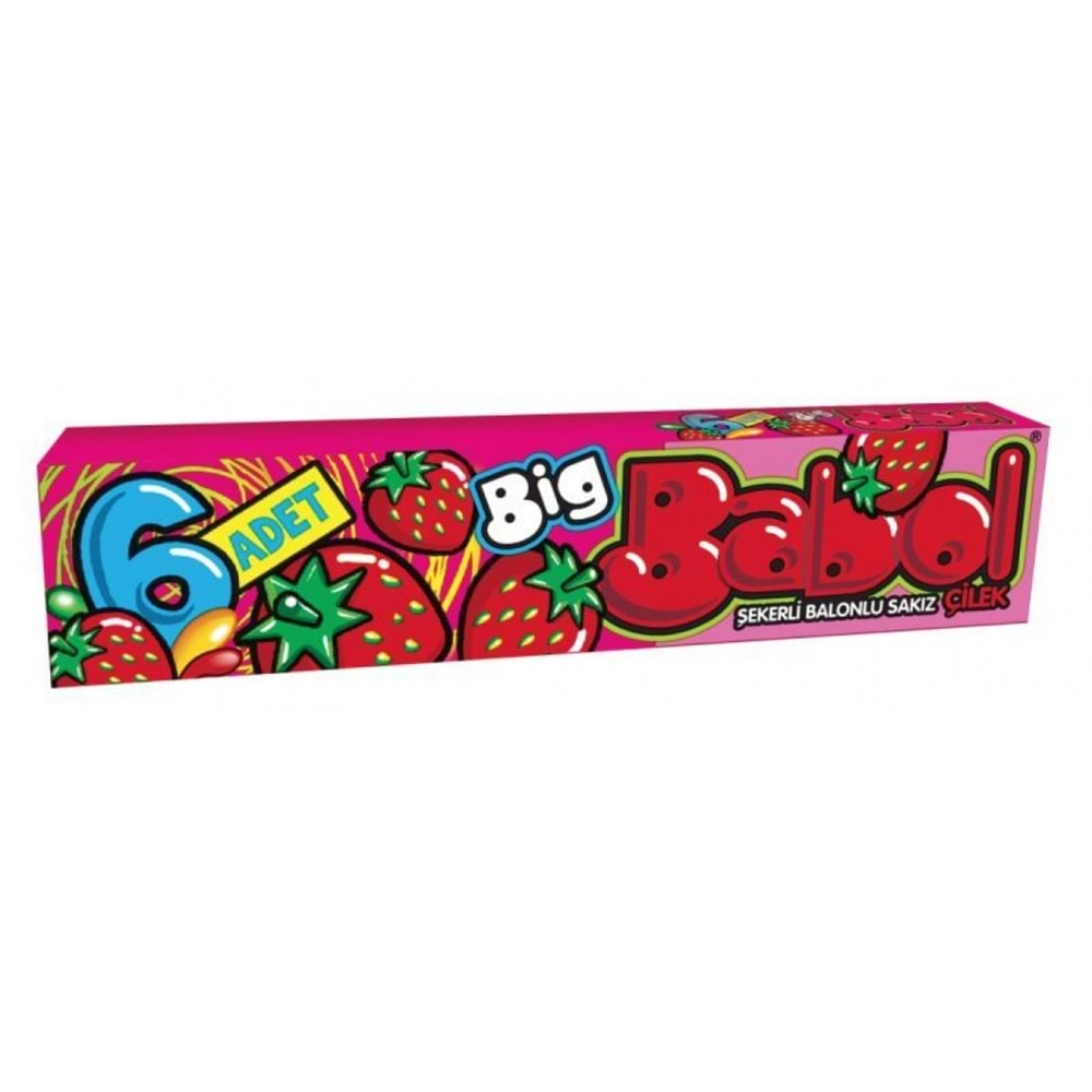 Big Babol Sakız 27 Gr 6 Lı