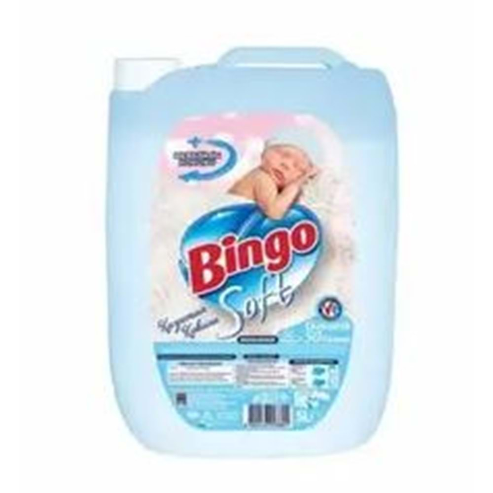 Bingo Soft Yumuşatıcı Kuzumun Kokusu 50 Yıkama 5 Lt