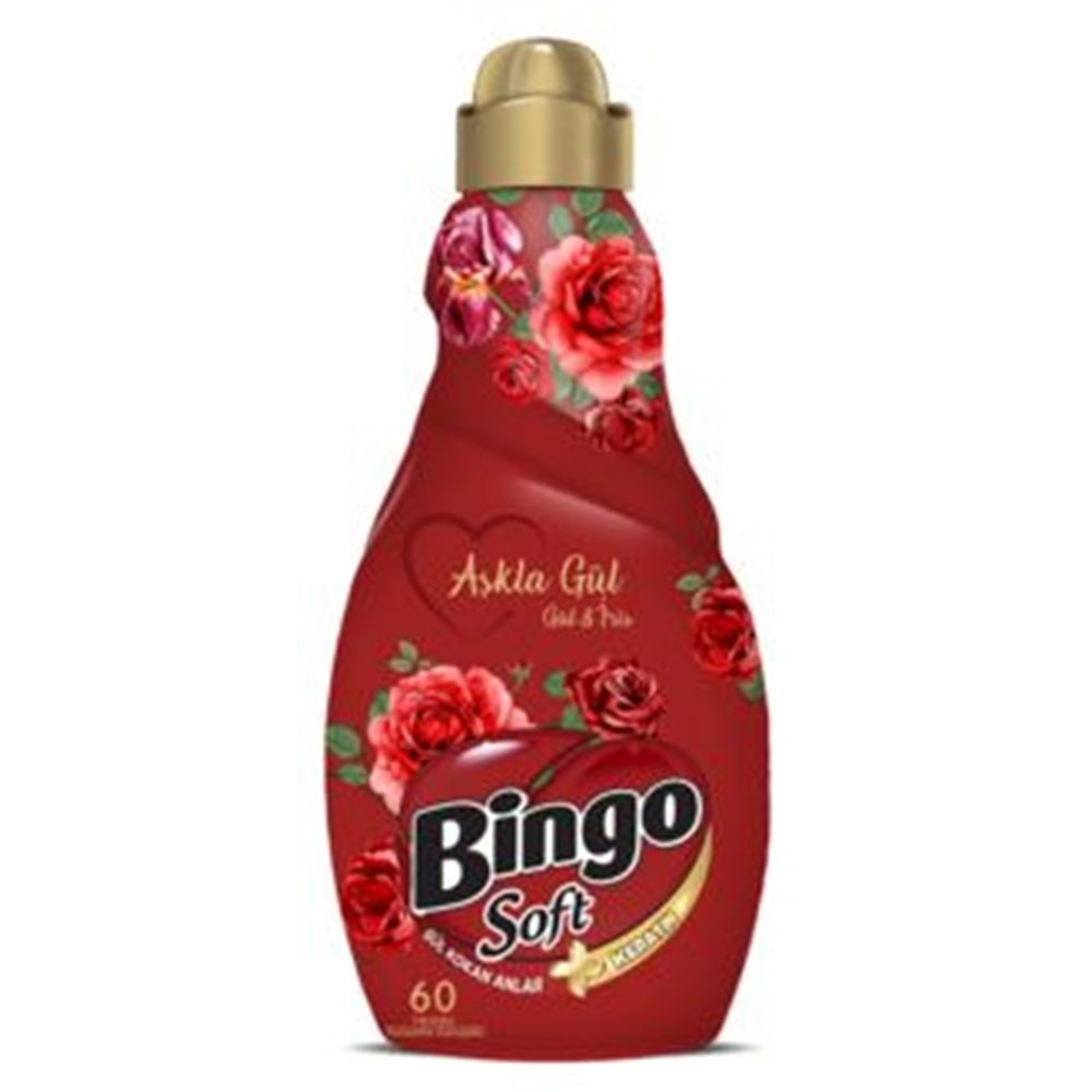 Bingo Soft Aşkla Gül Yumuşatıcı 1.440Ml