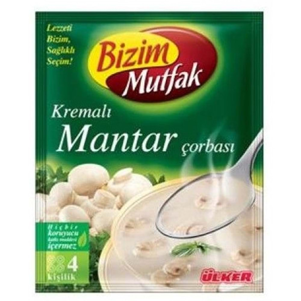 Bizim Mutfak Kremalı Mantar Çorbası 65 Gr