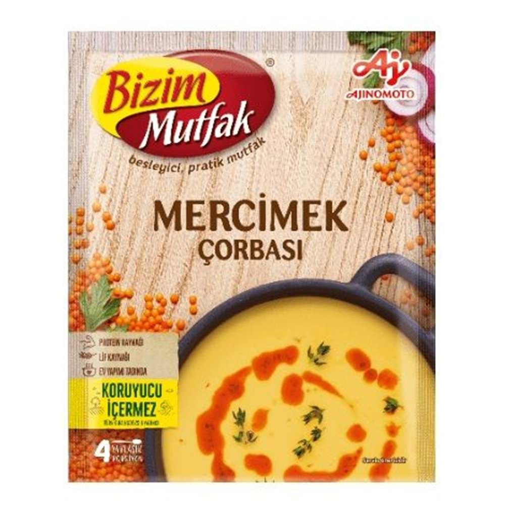 Bizim Mutfak Mercimek Çorbası 72 Gr