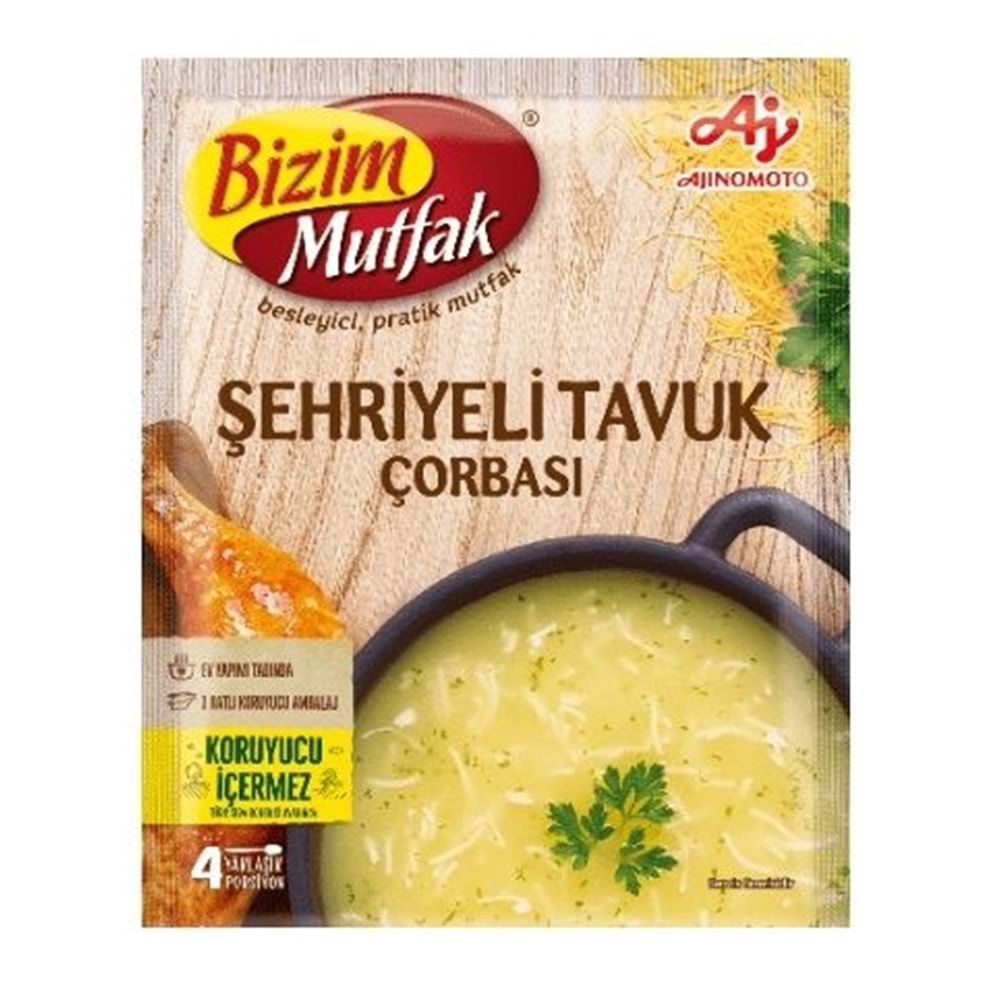 Bizim Mutfak Şehriyeli Tavuk Çorbası 58 Gr