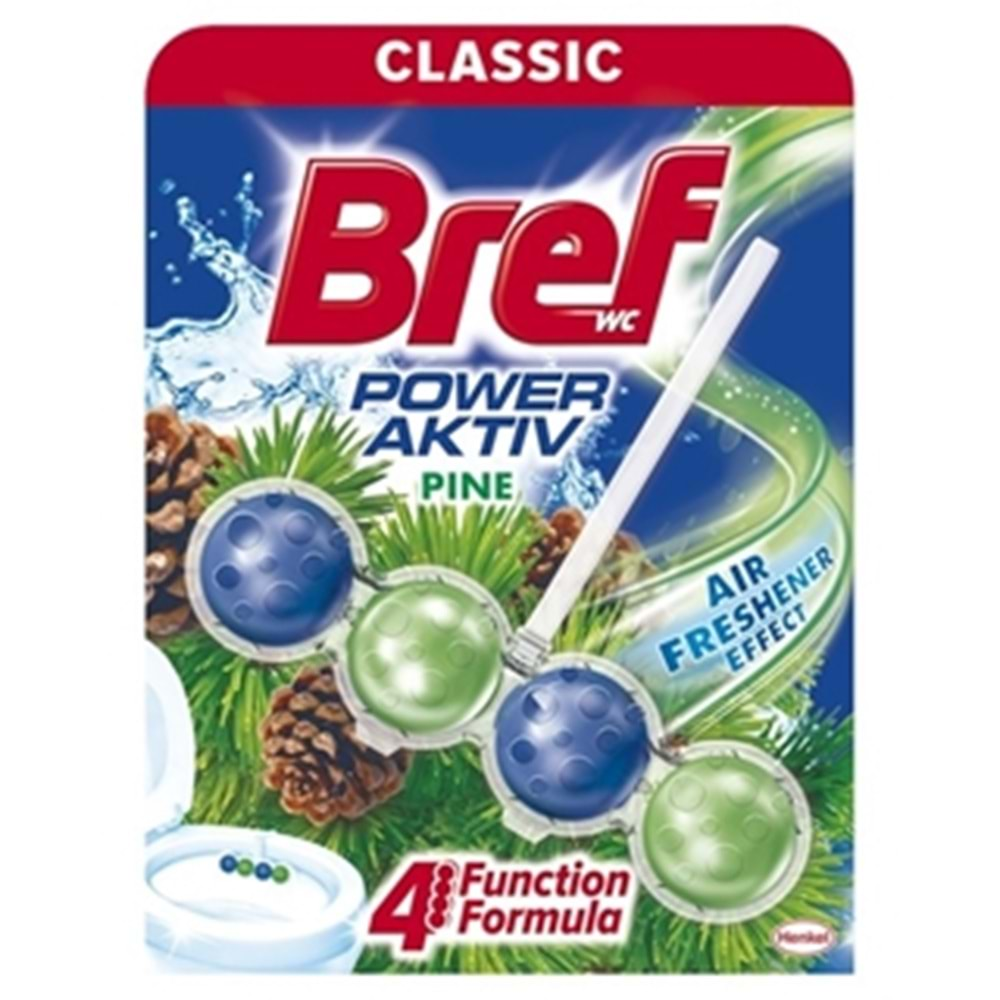 Bref WC Power Aktiv Tekli Katı Tuvalet Bloğu Çam