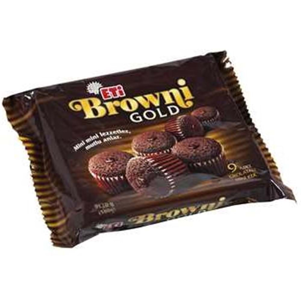 Eti Browni Gold Mini Kakaolu 180 Gr 9 Lu