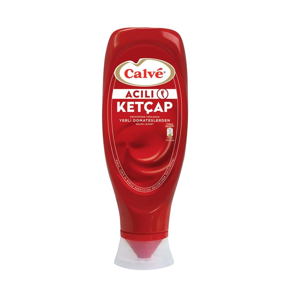 Calve Ketçap Acılı 610 Gr