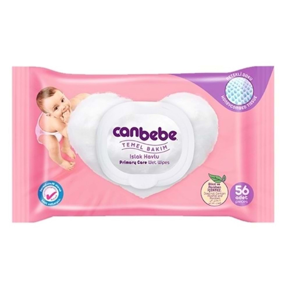 Canbebe Islak Havlu 56 Lı