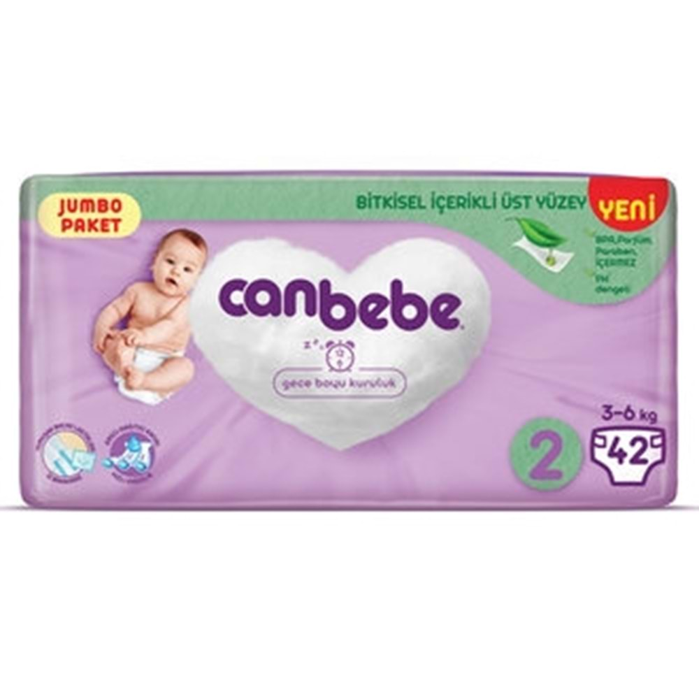 Canbebe Jumbo Mini 2 No 3-6 Kg 42 Li