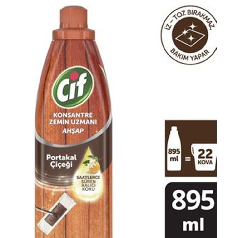 Cif Konsantre Zemin Uzmanı Ahşap 895 Ml