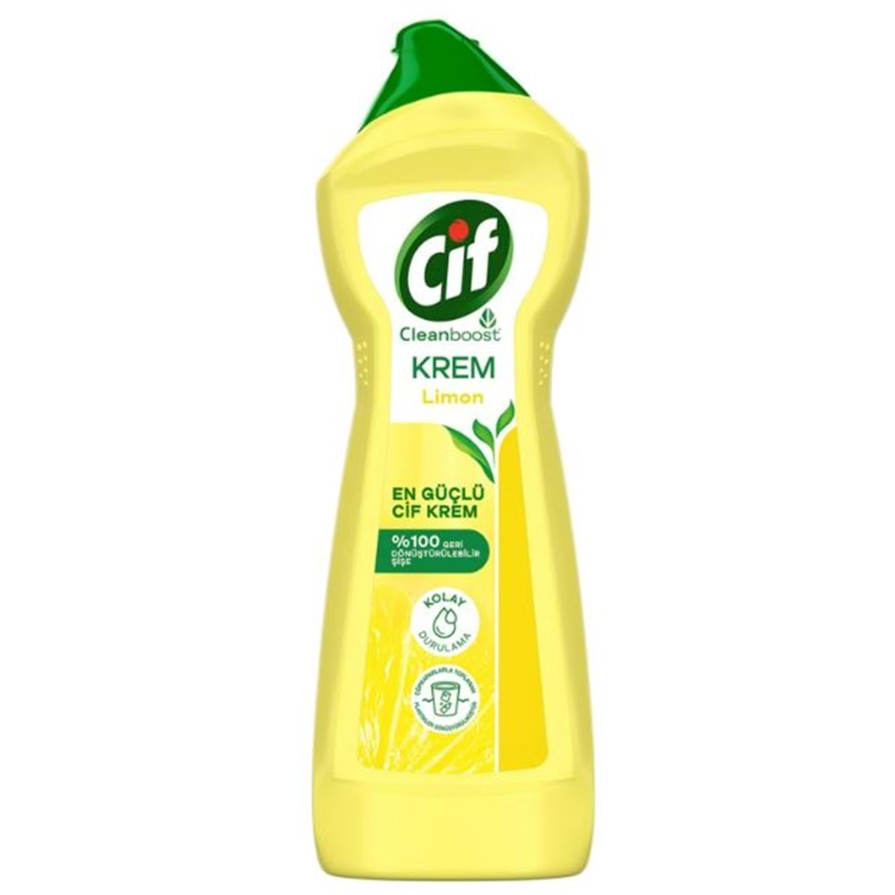 Cif Krem Limonlu 750 Ml