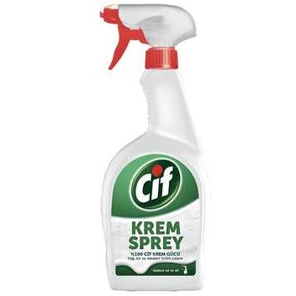 Cif Krem Sprey %100 Cif Krem Gücü 750 Ml