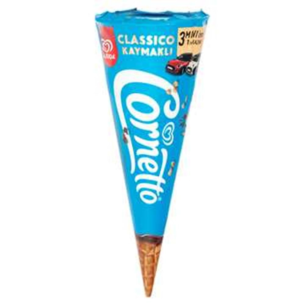 Algida Cornetto Klasik Kaymaklı 125 Ml