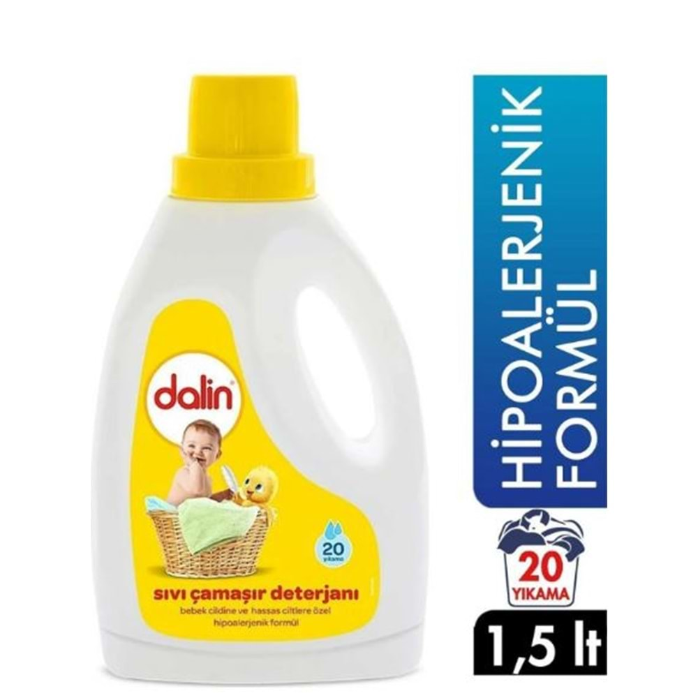 Dalin Bebek Sıvı Çamaşır Deterjanı 1500 Ml