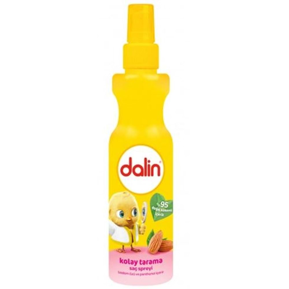 Dalin Kolay Tarama Spreyi 200 ml - Badem Özü ve Panthenol