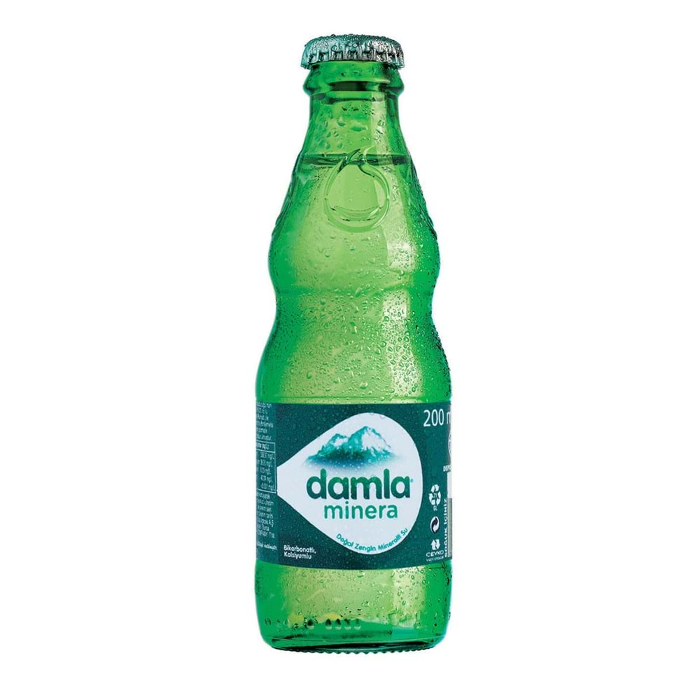 Damla Sade Soda 200 Ml