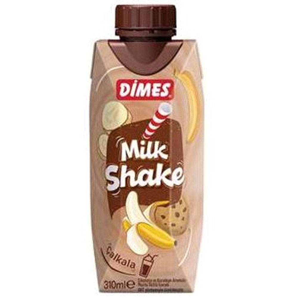 Dimes Milkshake Muz & Kurabiye 310 Ml