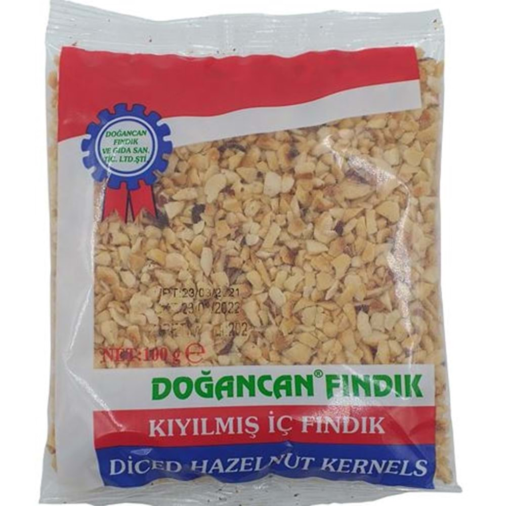 Doğancan Kıyılmış Fındık 100 Gr