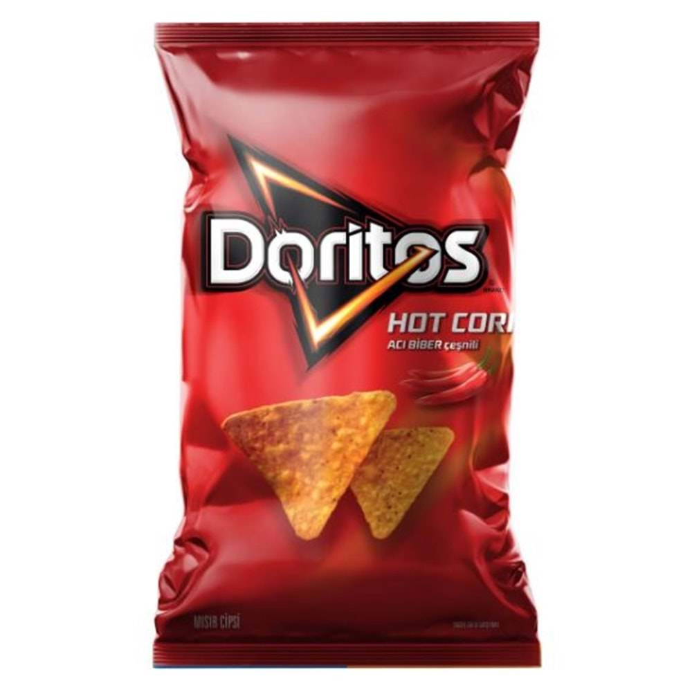 Doritos Hot Corn Acı Biber Çeşnili 109 Gr