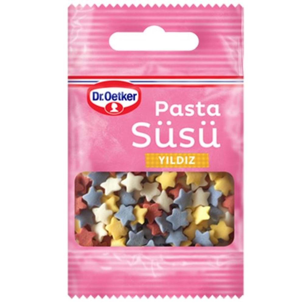 Dr. Oetker Dekor Pasta Süsü Yıldız 10 Gr