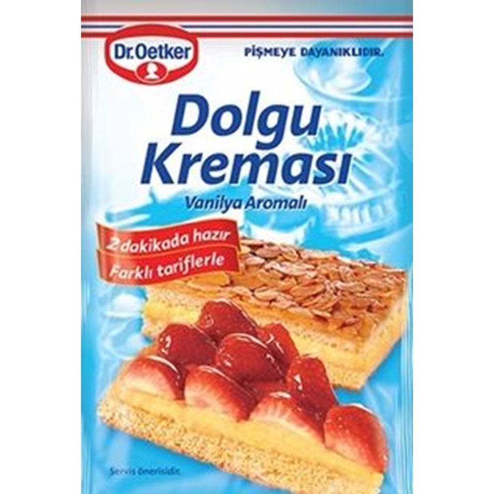 Dr. Oetker Pastacı Kreması Vanilya Aromalı 55 Gr