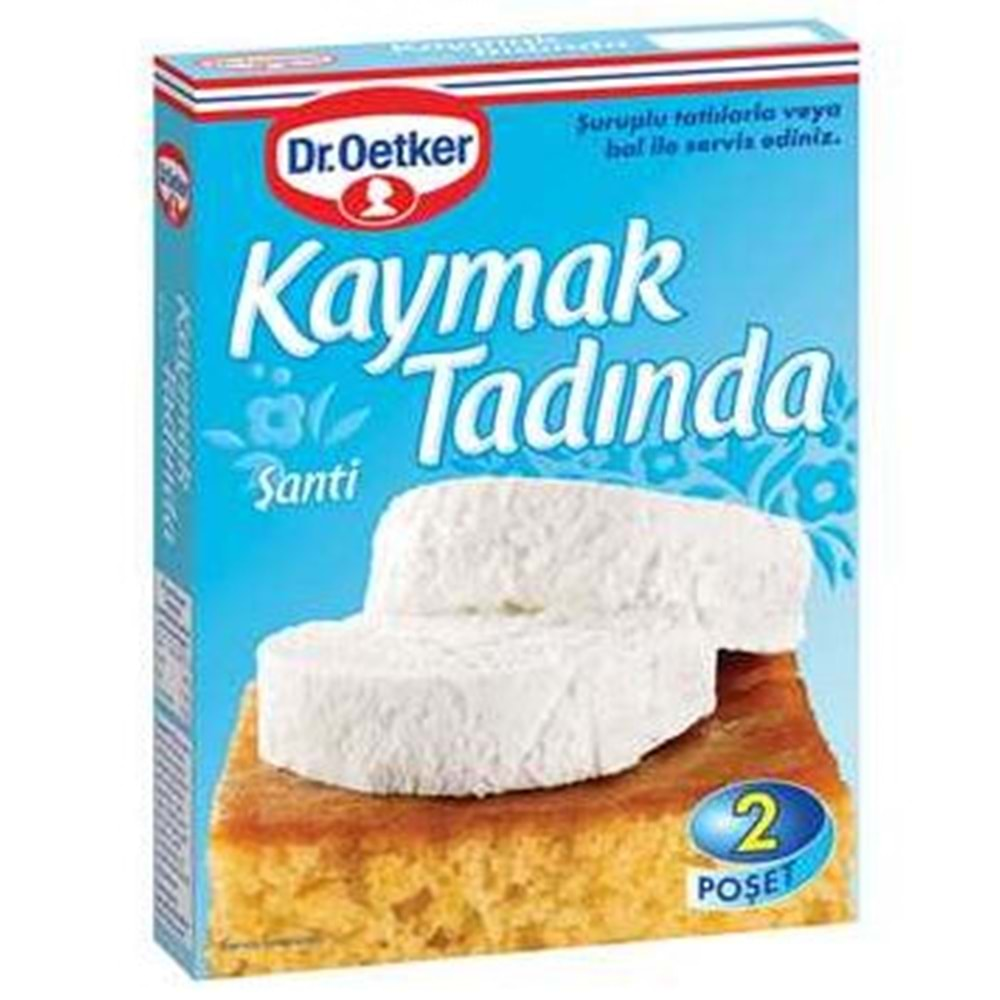 Dr.Oetker Kaymak Tadında Krem Şanti 116 Gr