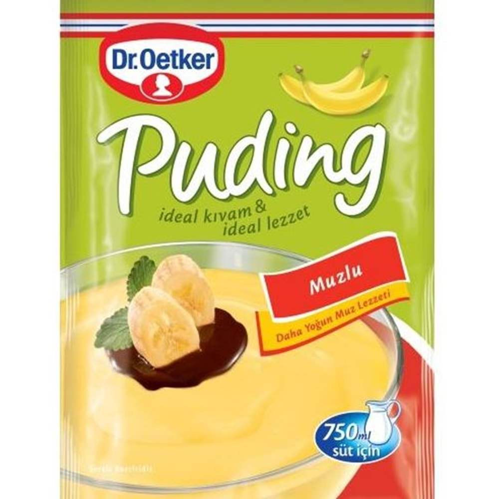 Dr.Oetker Puding Muz 120 Gr