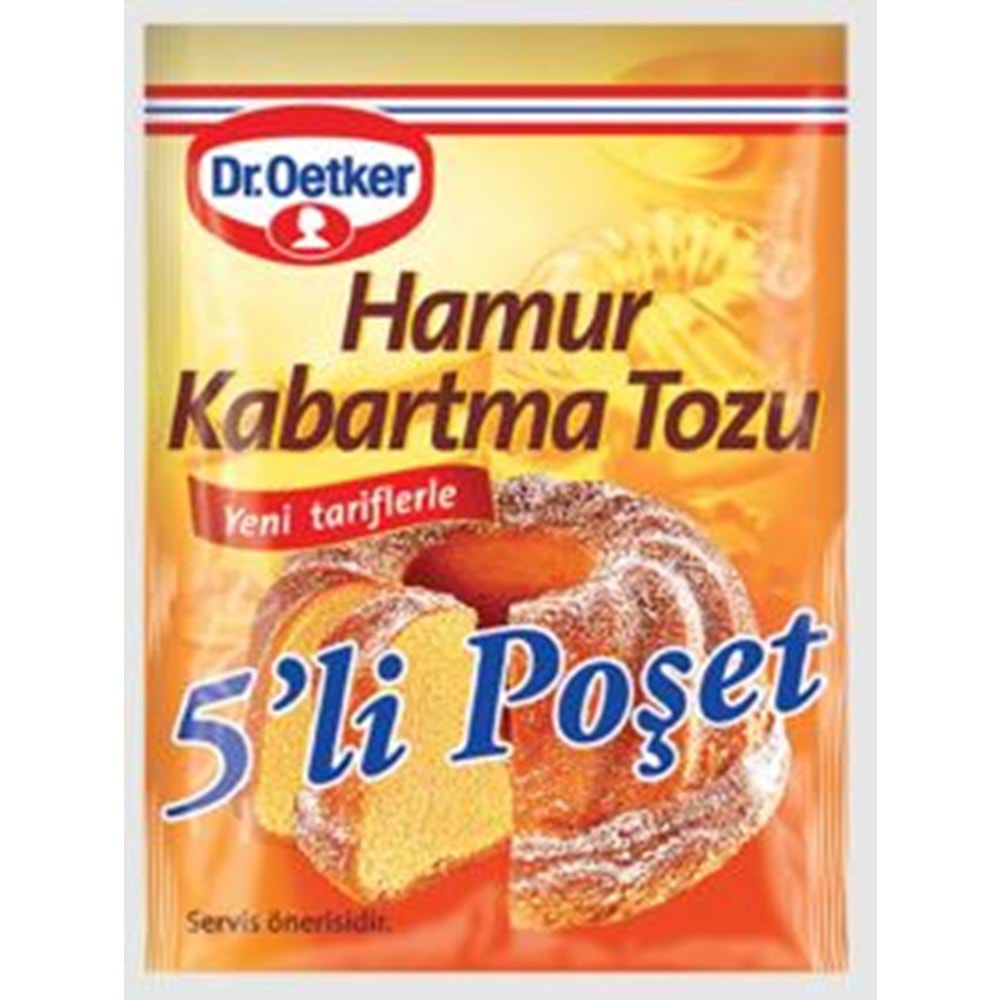 Dr.Oetker Kabartma Tozu 5'Li 50 Gr