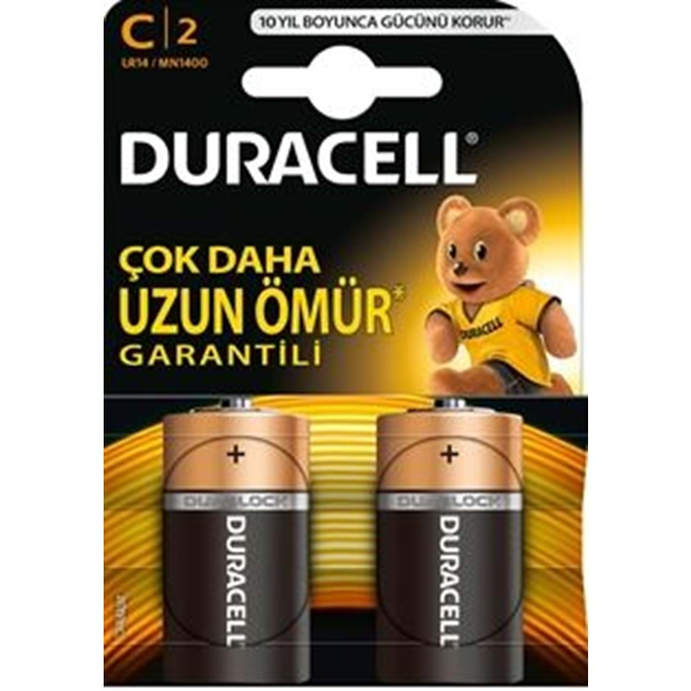 Duracell C Boy Pil 2`li