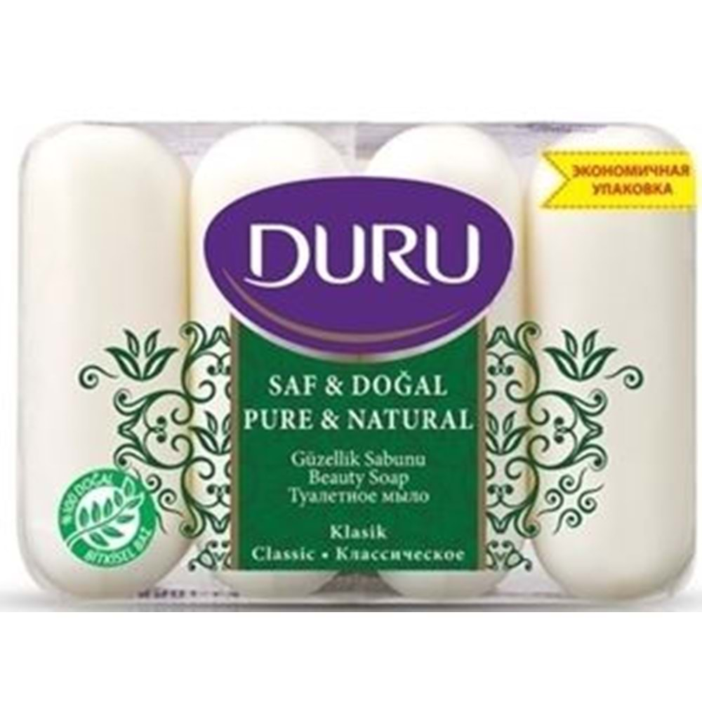 Duru Saf Ve Doğal Güzellik Sabunu Klasik 4X70 Gr