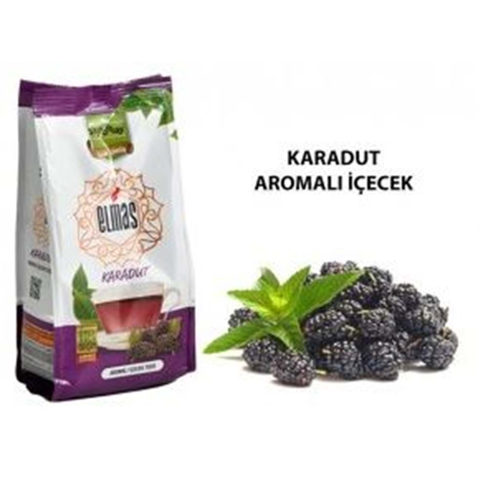 Elmas Karadut Aromalı Toz İçecek 300 Gr