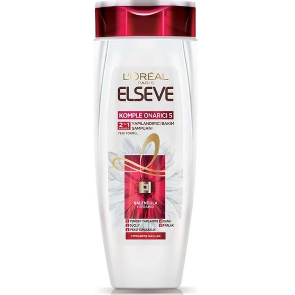 Elseve 550 Ml Onarıcı Bakım Şampuanı