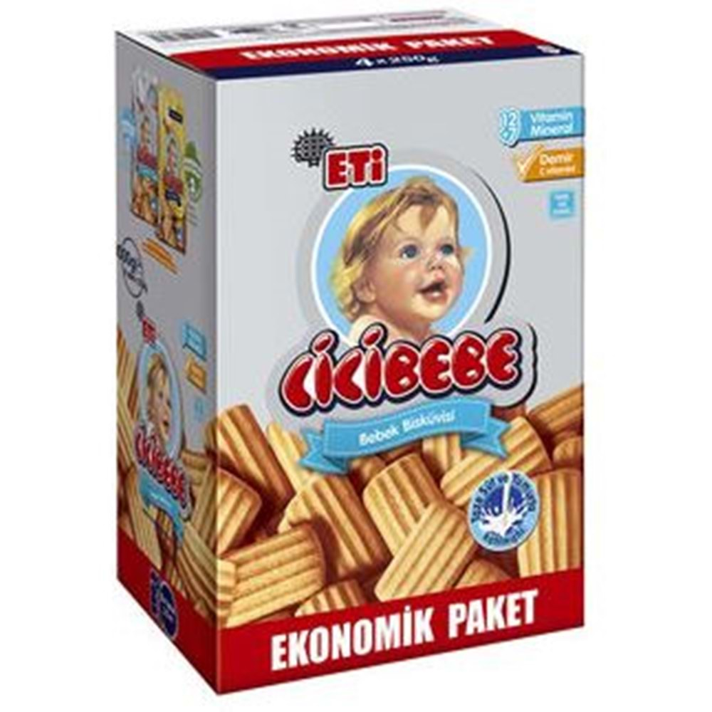 Eti Cici Bebe Bisküvi 1000 Gr