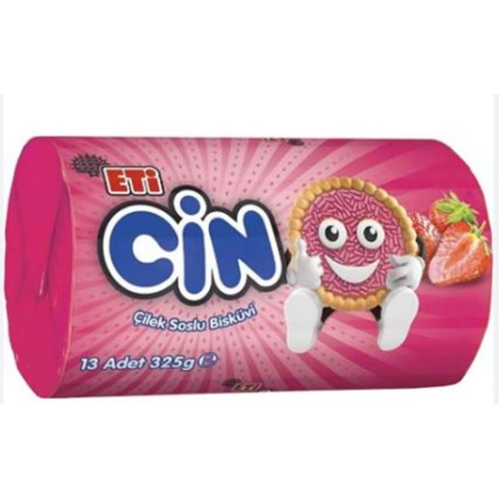 Eti Cin Çilekli 325 Gr