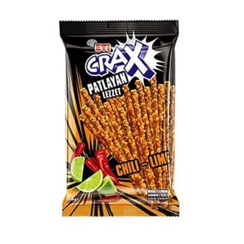 Eti Crax Patlayan Lezzet Chili Lime 50 Gr