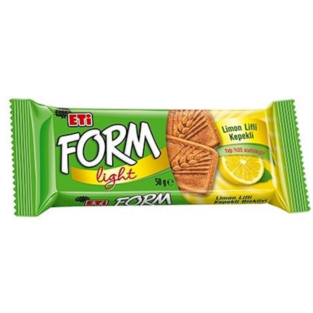 Eti Form Limon Lifli Kepekli Bisküvi 50 Gr