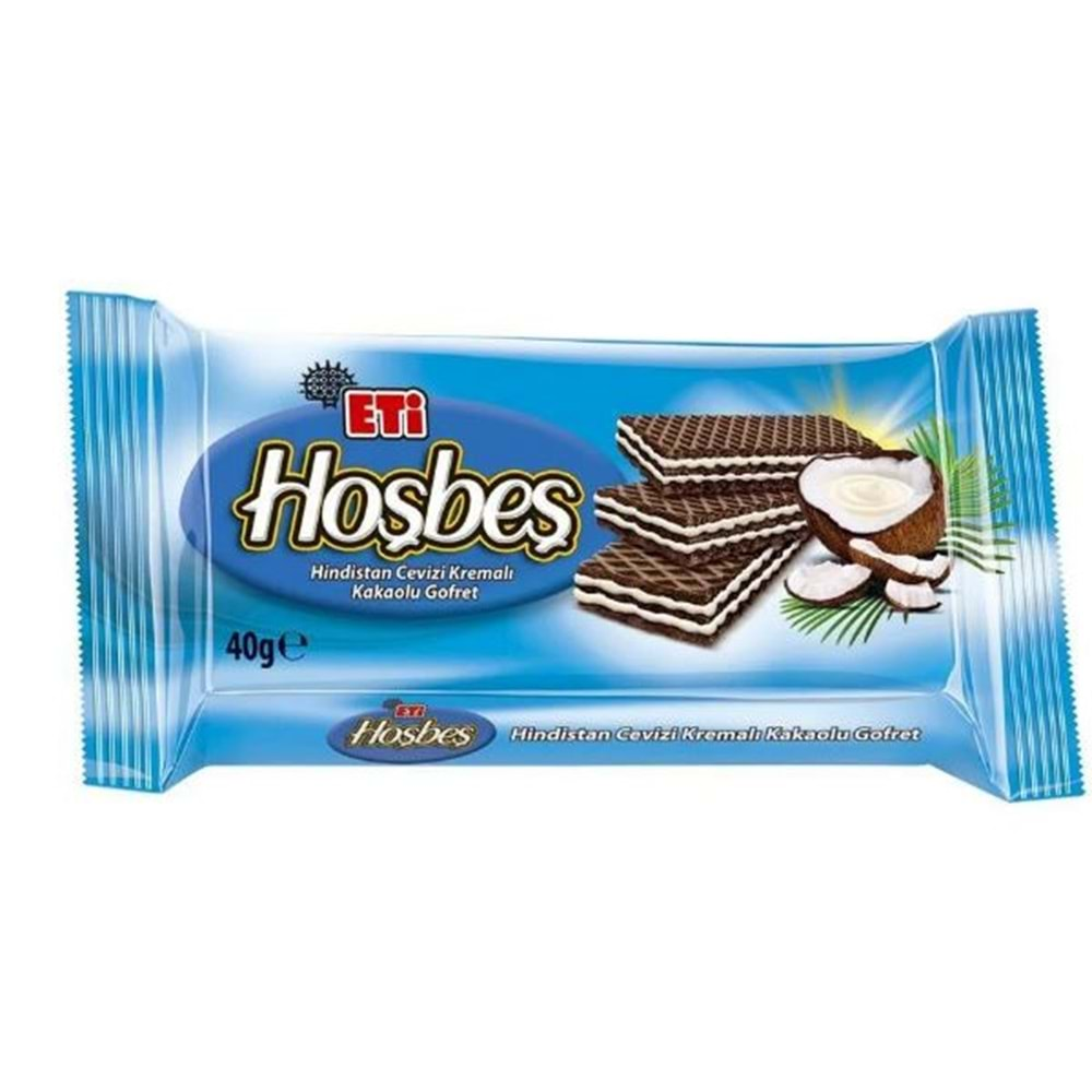 Eti Hoşbeş Hindistan Cevizli 40 Gr