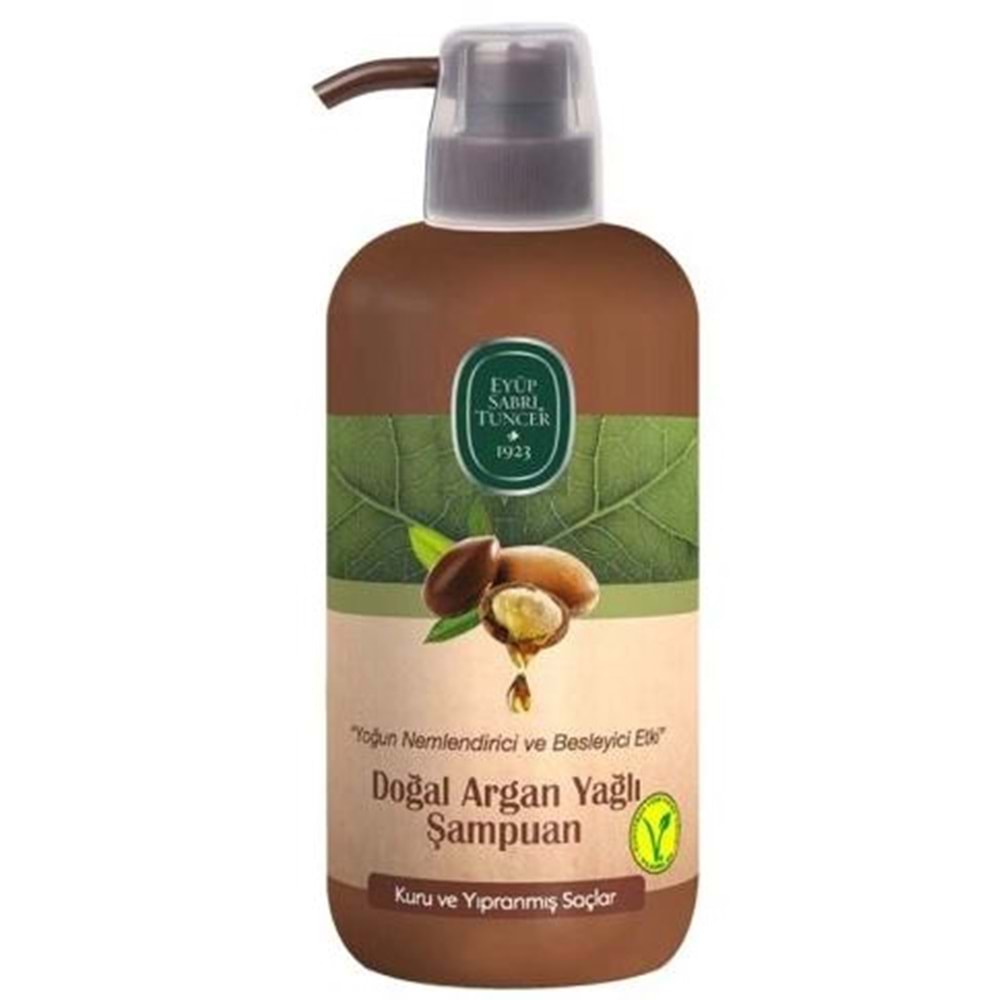 Eyüp Sabri Tuncer Doğal Argan Yağlı Şampuan 600 Ml