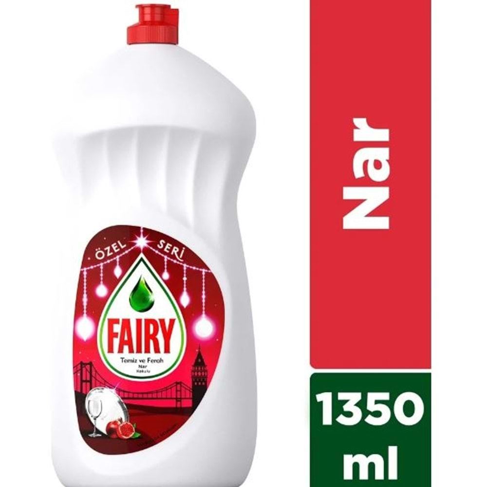 Fairy Sıvı Bulaşık Deterjanı Nar 1350 Ml