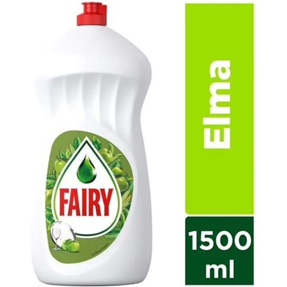 Fairy Sıvı Bulaşık Deterjanı Elma 1500 Ml