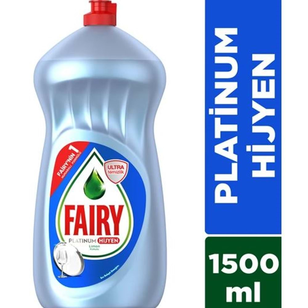 Fairy Platinum Hijyen 1500 Ml Sıvı Bulaşık Detarjanı