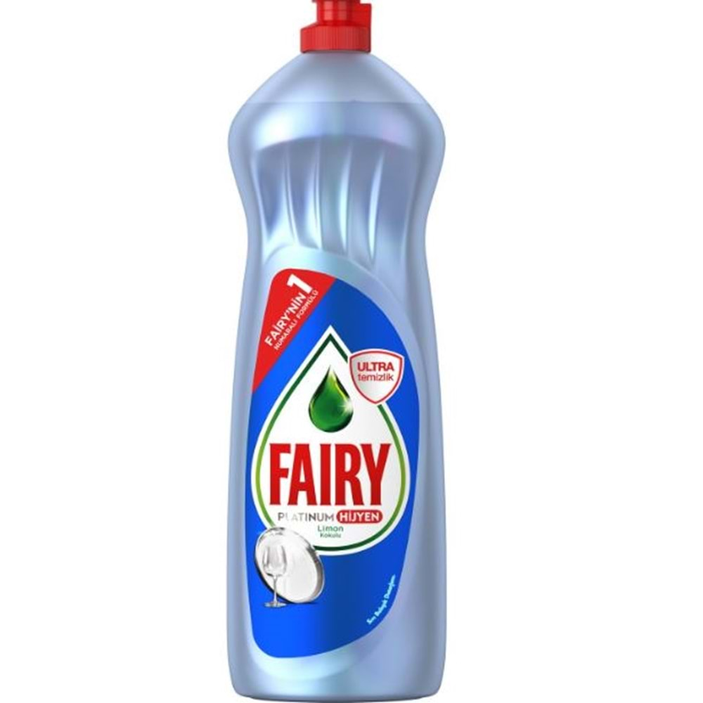 Fairy Platinum Hijyen Sıvı Bulaşık Deterjanı Limon 1000 Ml