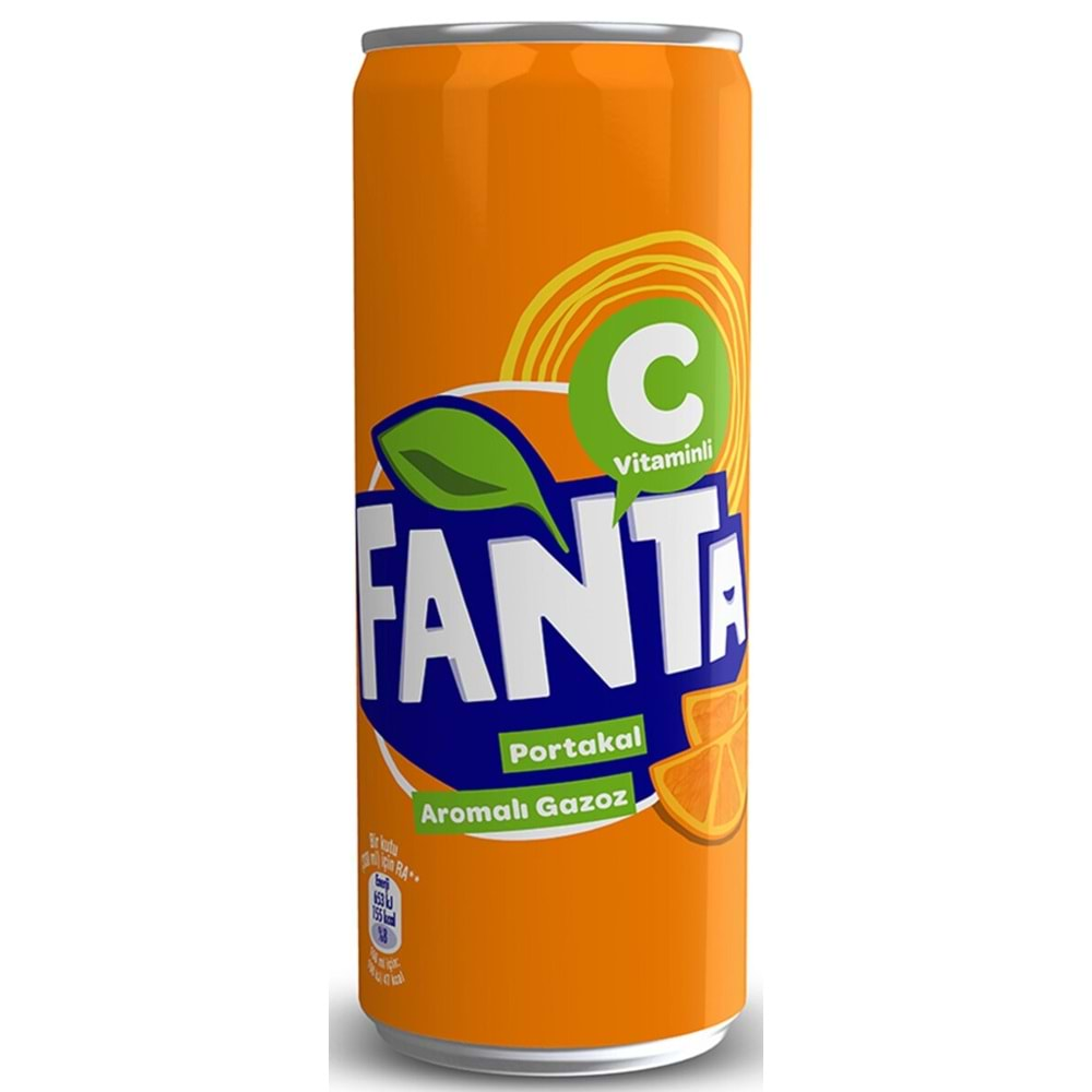 Fanta Portakal 330 Ml