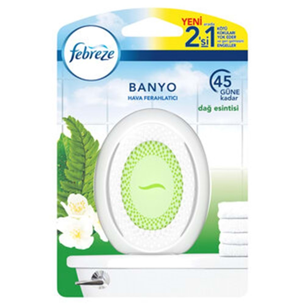 Febreze Banyo Ferahlatıcı Dağ Esintisi 7.5 ml Koku