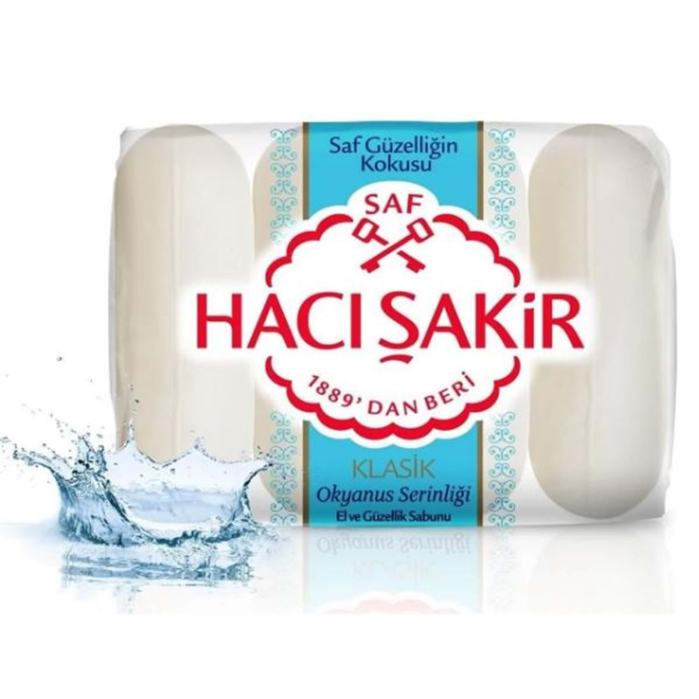 Hacı Şakir Okyanus Serinliği Güzellik Sabunu 4x70 Gr